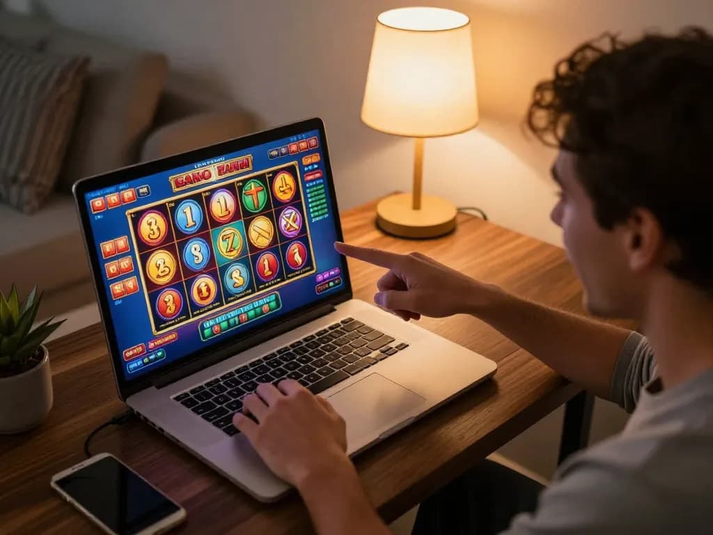 Sparking excitement with situs slot bet 200 during an online gaming session at home