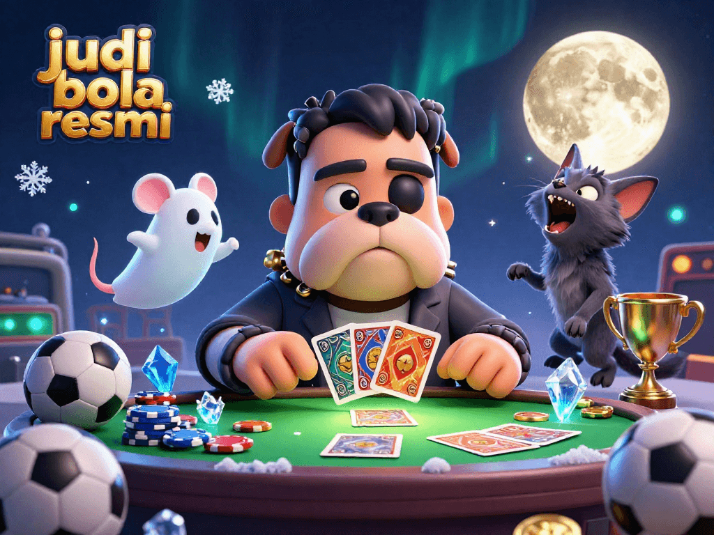 Experience judi bola resmi excitement with animated characters and dynamic betting elements.