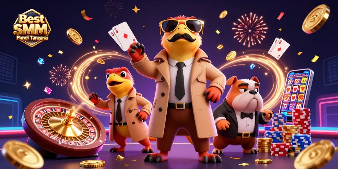 Engage with the Best SMM Panel Tanzania for boosting online visibility in a vibrant casino setting.