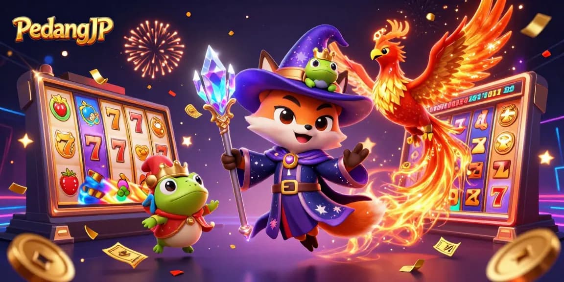 Menangkan permainan slot di PedangJP dengan suasana meriah dan detail yang menakjubkan.