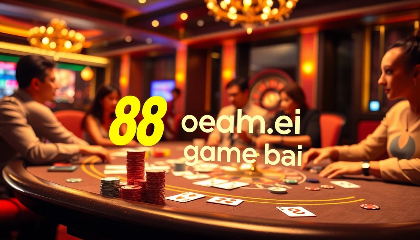 Experience the thrill of 68 game bài with engaging poker action and vibrant casino atmosphere.
