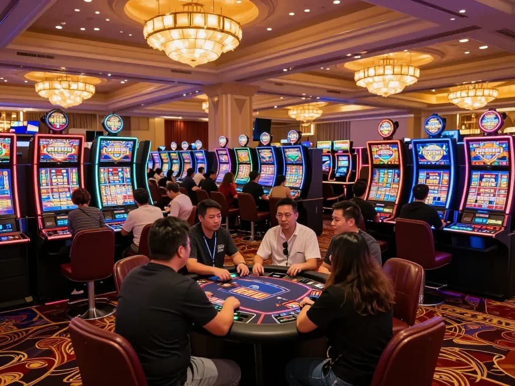 Experience the excitement at Trang chủ MM88 with thrilling casino games and vibrant atmosphere.