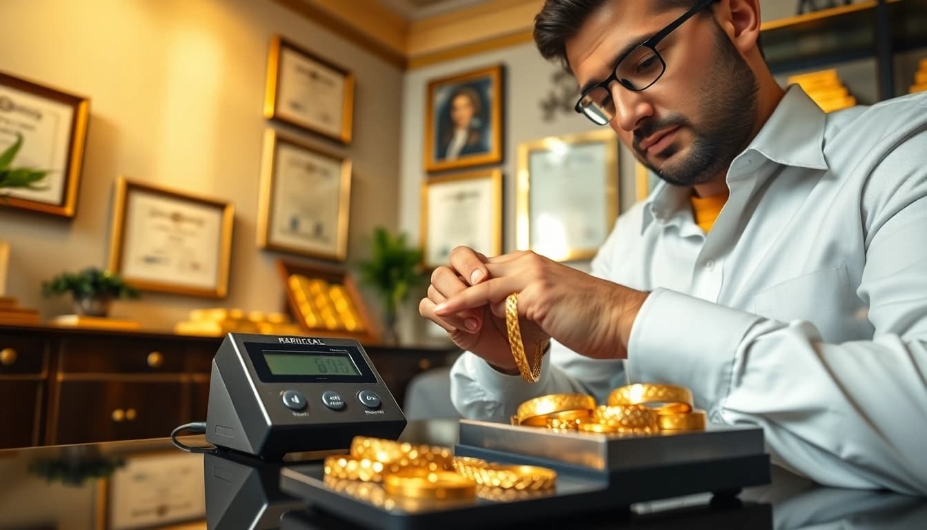Valuta e acquista oro con un professionista esperto in compro oro.