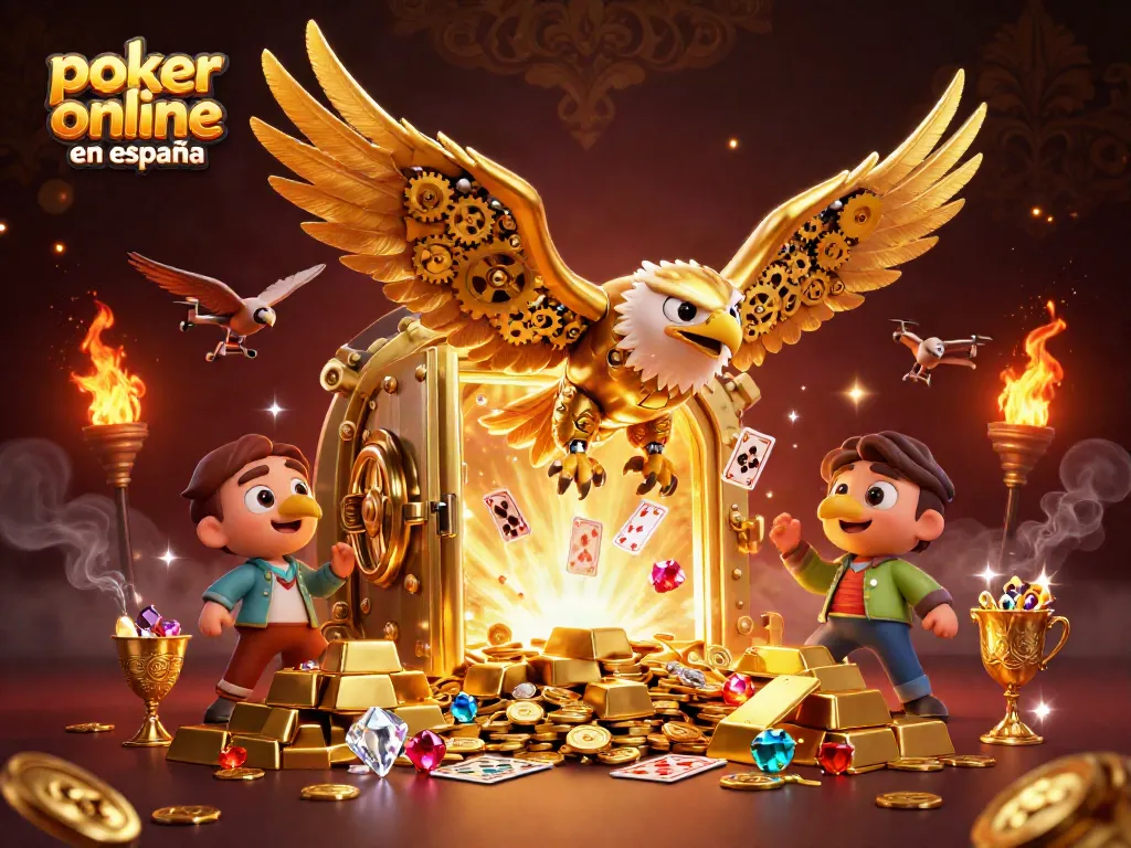 Participa en emocionantes partidas de póker online en España con giros holográficos y efectos visuales impresionantes.