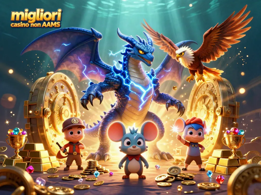 I migliori casino non AAMS offrono giochi esclusivi con RTP elevati e bonus vantaggiosi in un'atmosfera avvincente.