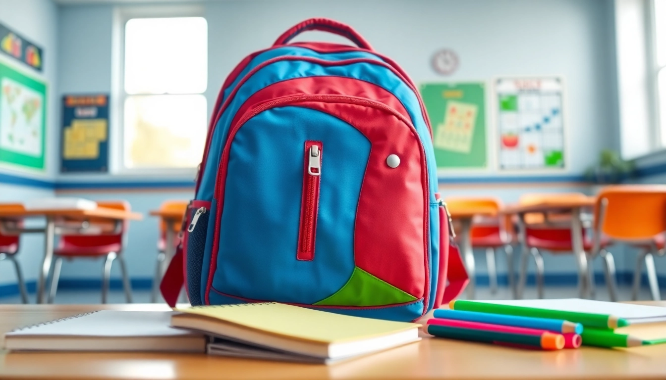 Praktische Handtasche für Schulen, ideal für Schüler mit modernen Designs und Fächern.