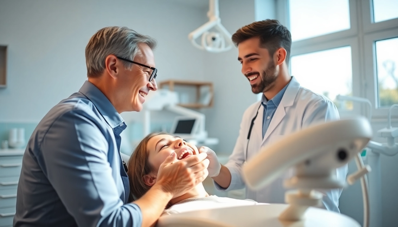 Consultation with a north edmonton orthodontist, showcasing a professional and friendly environment.