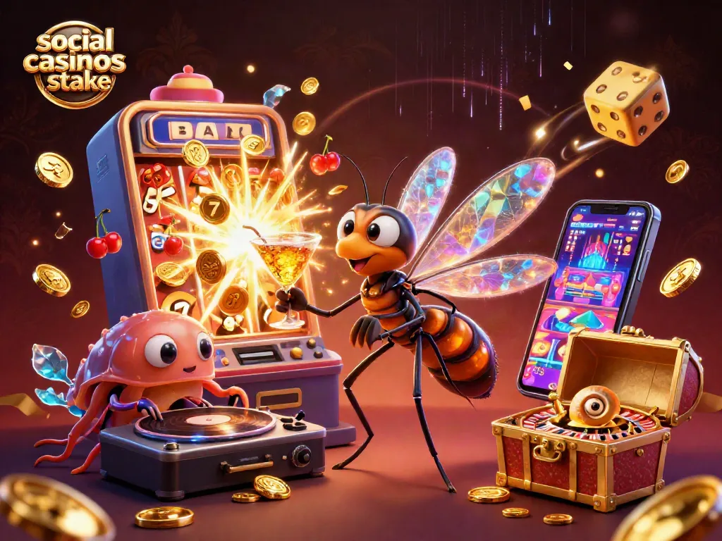 Engage in thrilling experiences at social casinos like stake, featuring dynamic casino characters.