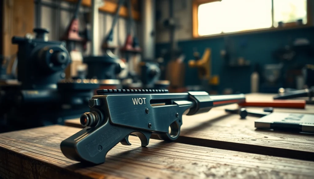 Learn where to buy wot trigger with this detailed close-up of a WOT trigger.