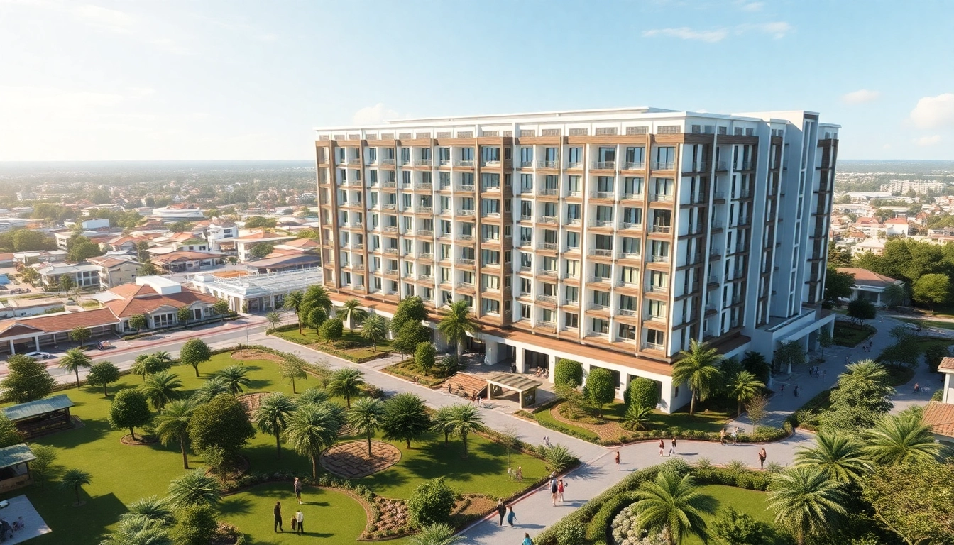 Explore the luxury features of Tampines EC Executive Condominium in a vibrant urban setting.