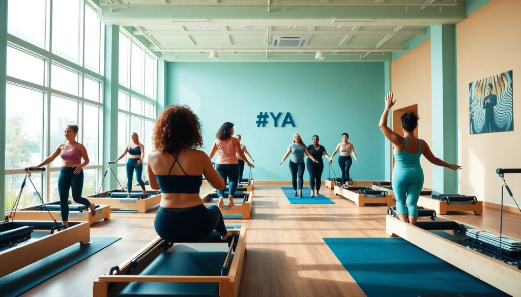 台東区の「ピラティス」を中心に練習する多様なグループ。