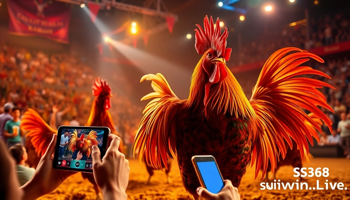 Experience thrilling live cockfighting at sv368win.live with exciting roosters and interactive betting.
