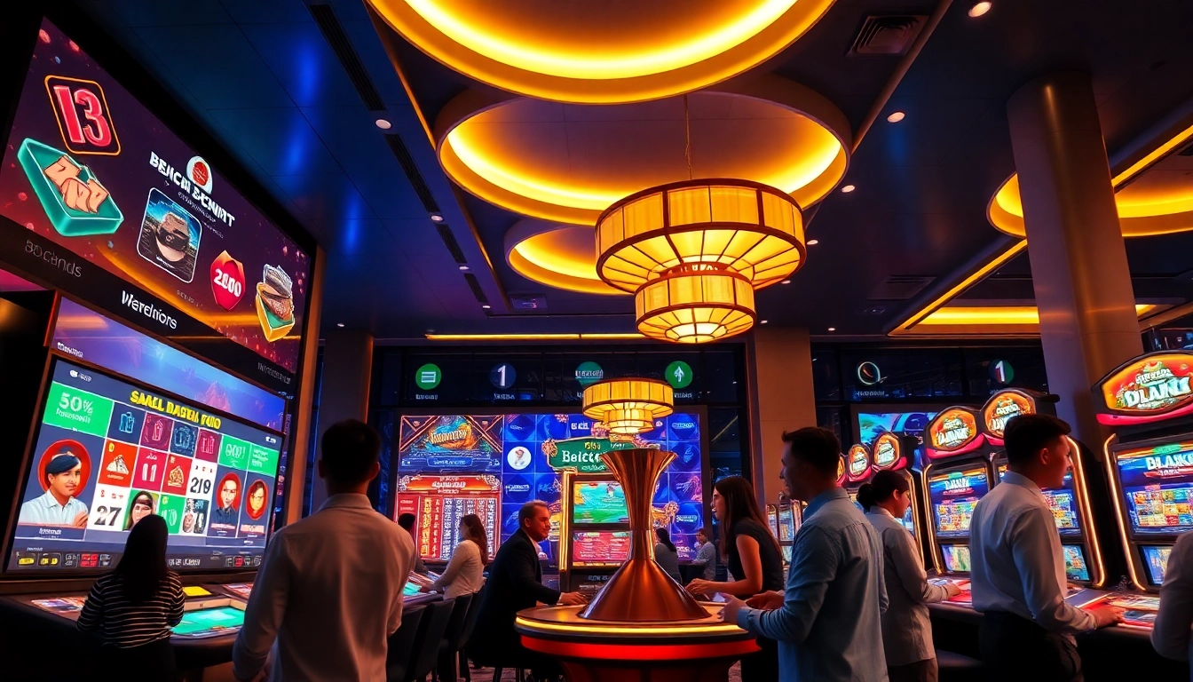 Exciting online casino scene at w88.nyc with vibrant gaming interface and engaged players.