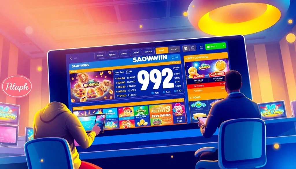 Thu hút người dùng trên nền tảng SAOWIN 92 Win cho trò chơi trực tuyến.