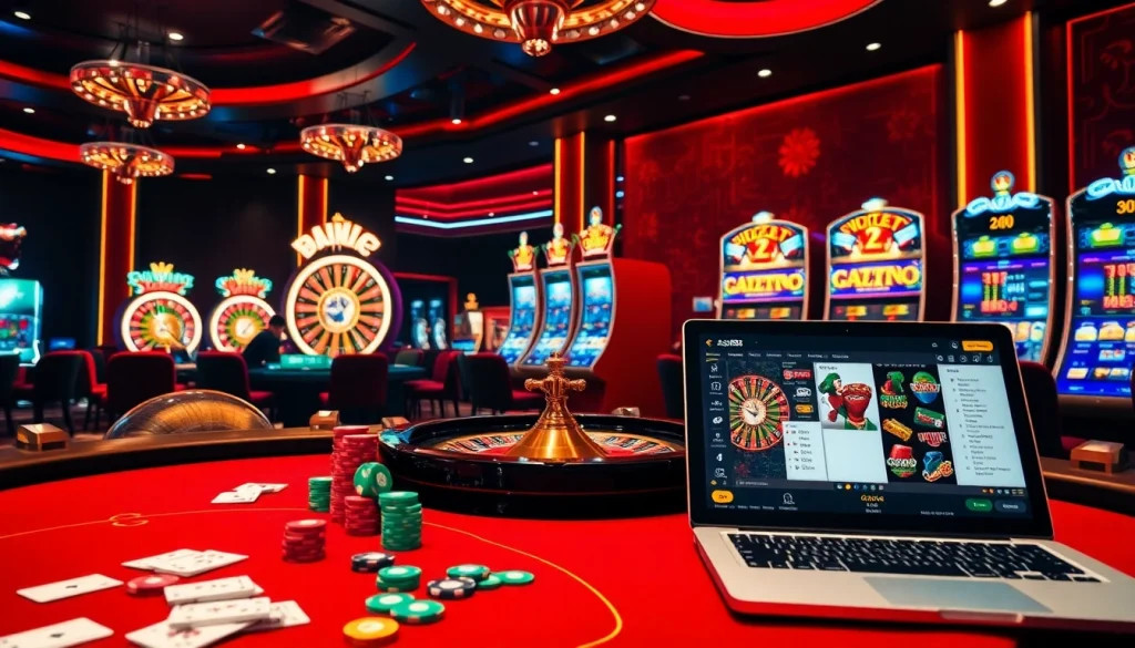 Experience thrilling online gambling at https://sa88.it.com/ with sophisticated gaming tables and vibrant roulette wheels.
