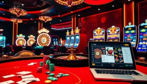 Experience thrilling online gambling at https://sa88.it.com/ with sophisticated gaming tables and vibrant roulette wheels.