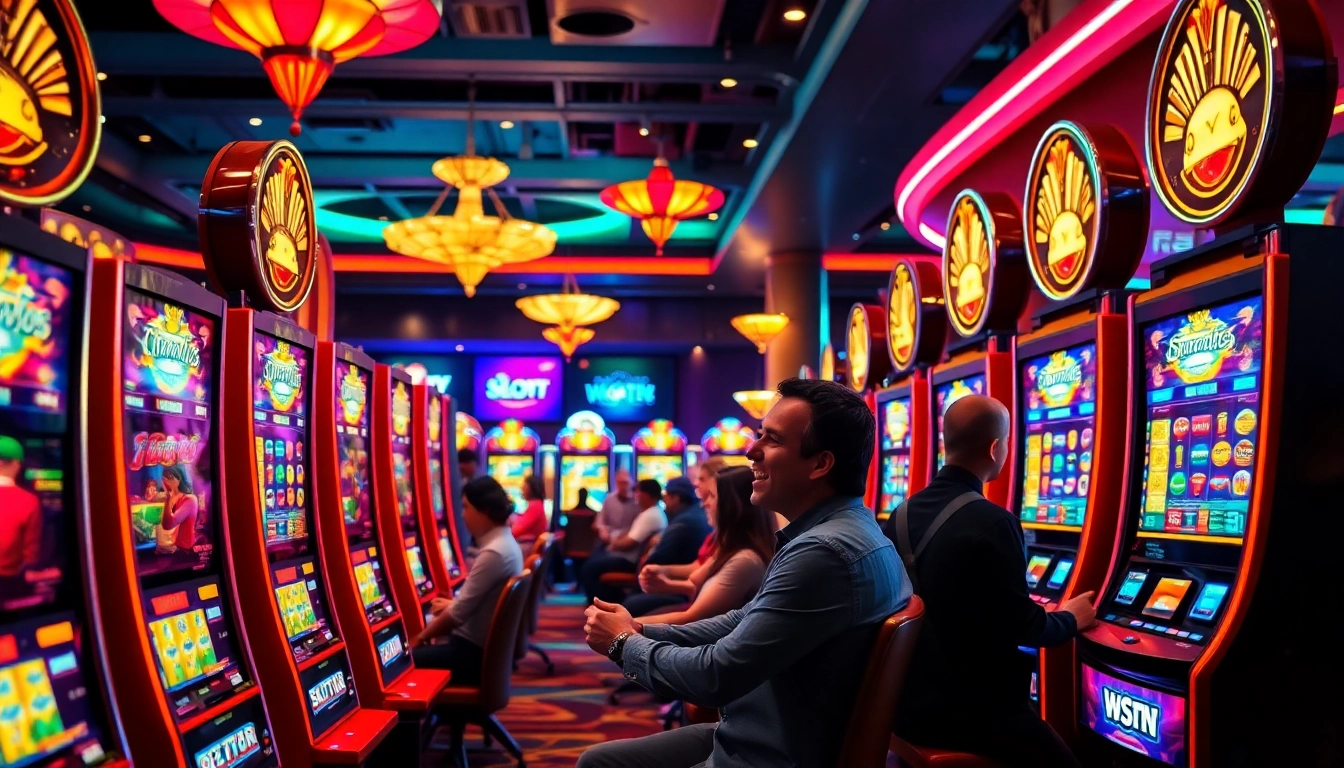 Menangkan slot depo 1000 di kasino yang cerah dan penuh warna ini.