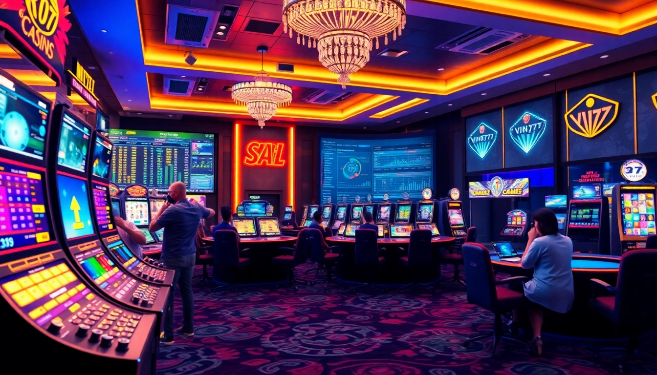 Exciting online betting experience at vin777.gb.net showcasing vibrant games and secure transactions.