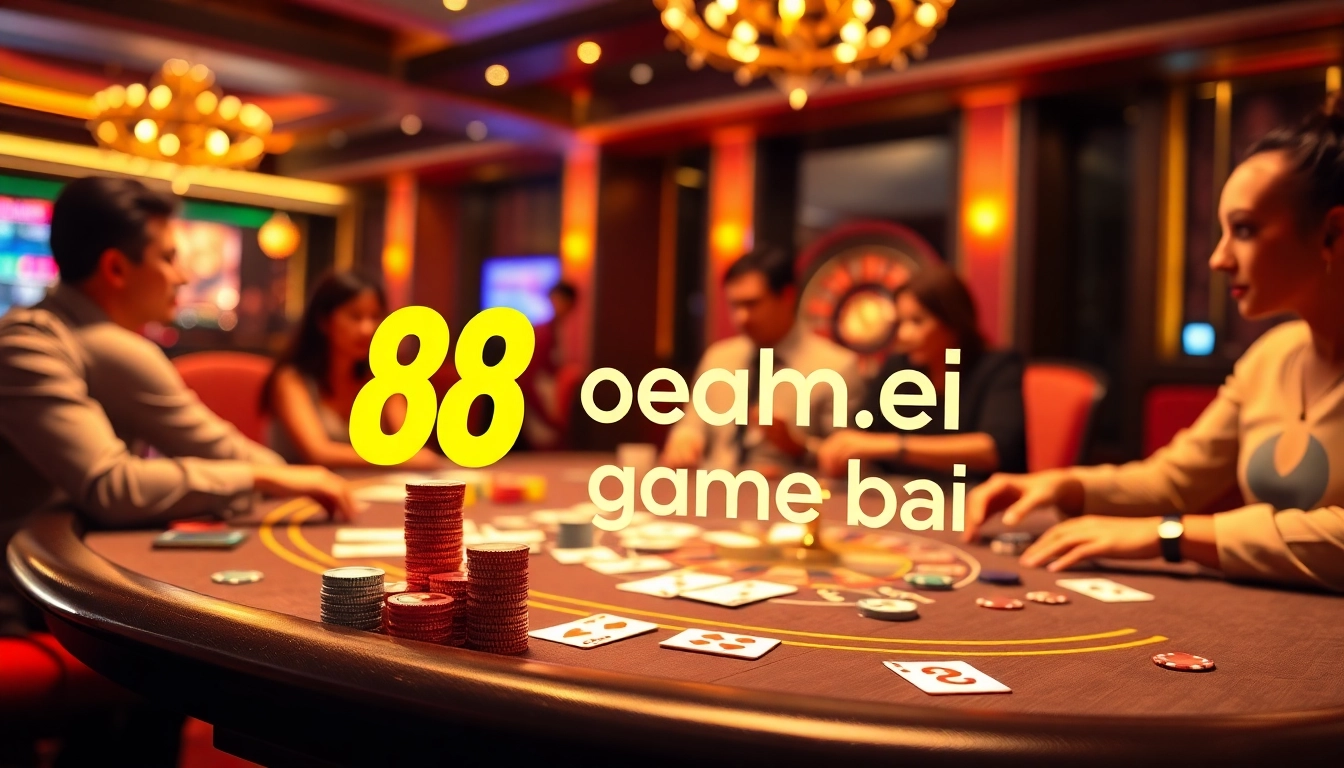 Experience the thrill of 68 game bài with engaging poker action and vibrant casino atmosphere.