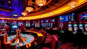 Experience thrilling gambling action at 98WIN with vibrant casino tables and thrilling games.