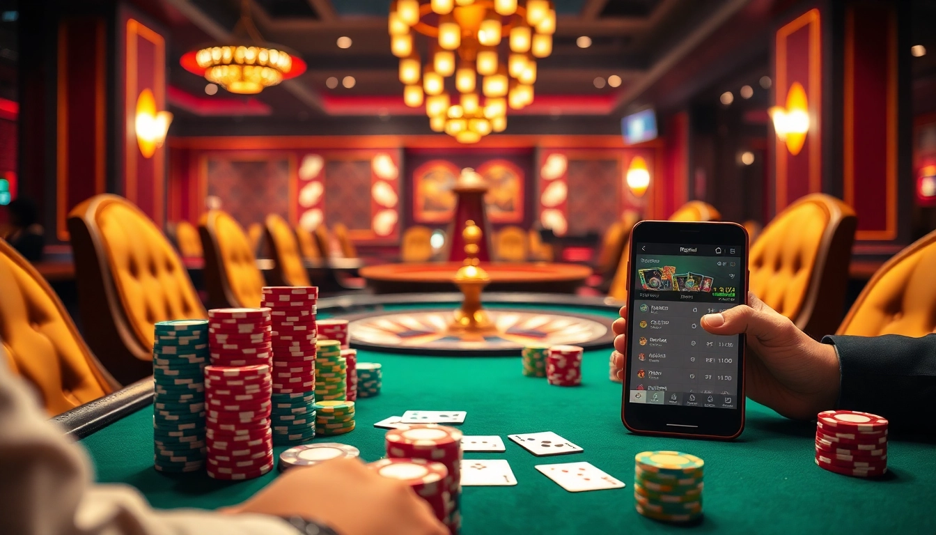 Exciting casino scene at 8day.cn.com with poker chips and roulette wheel.