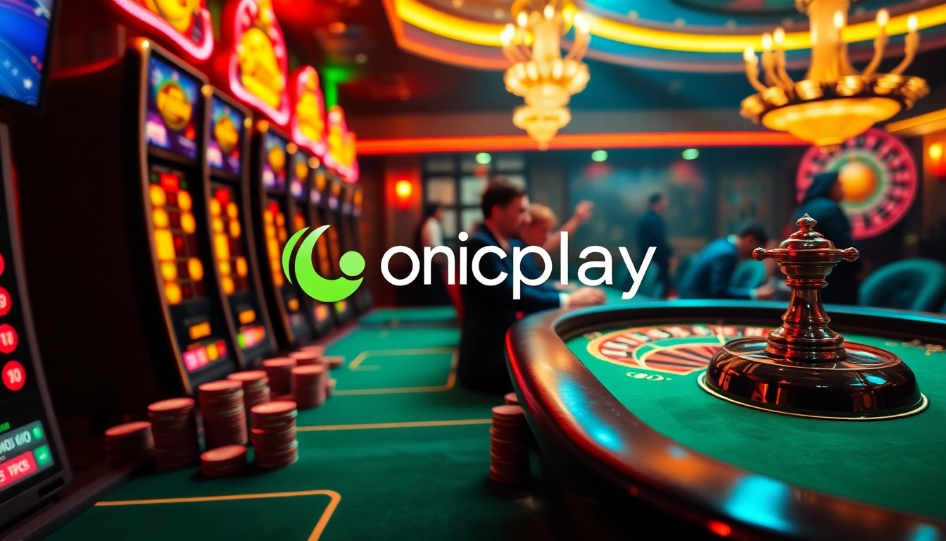 Experience the thrill of gambling at onicplay with vibrant slots, poker tables, and exciting action.