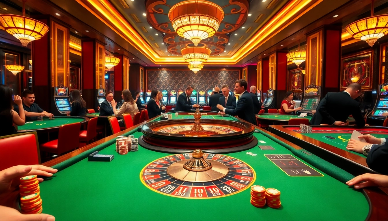 Experience the excitement at a top club casino with vibrant tables and thrilling gameplay.