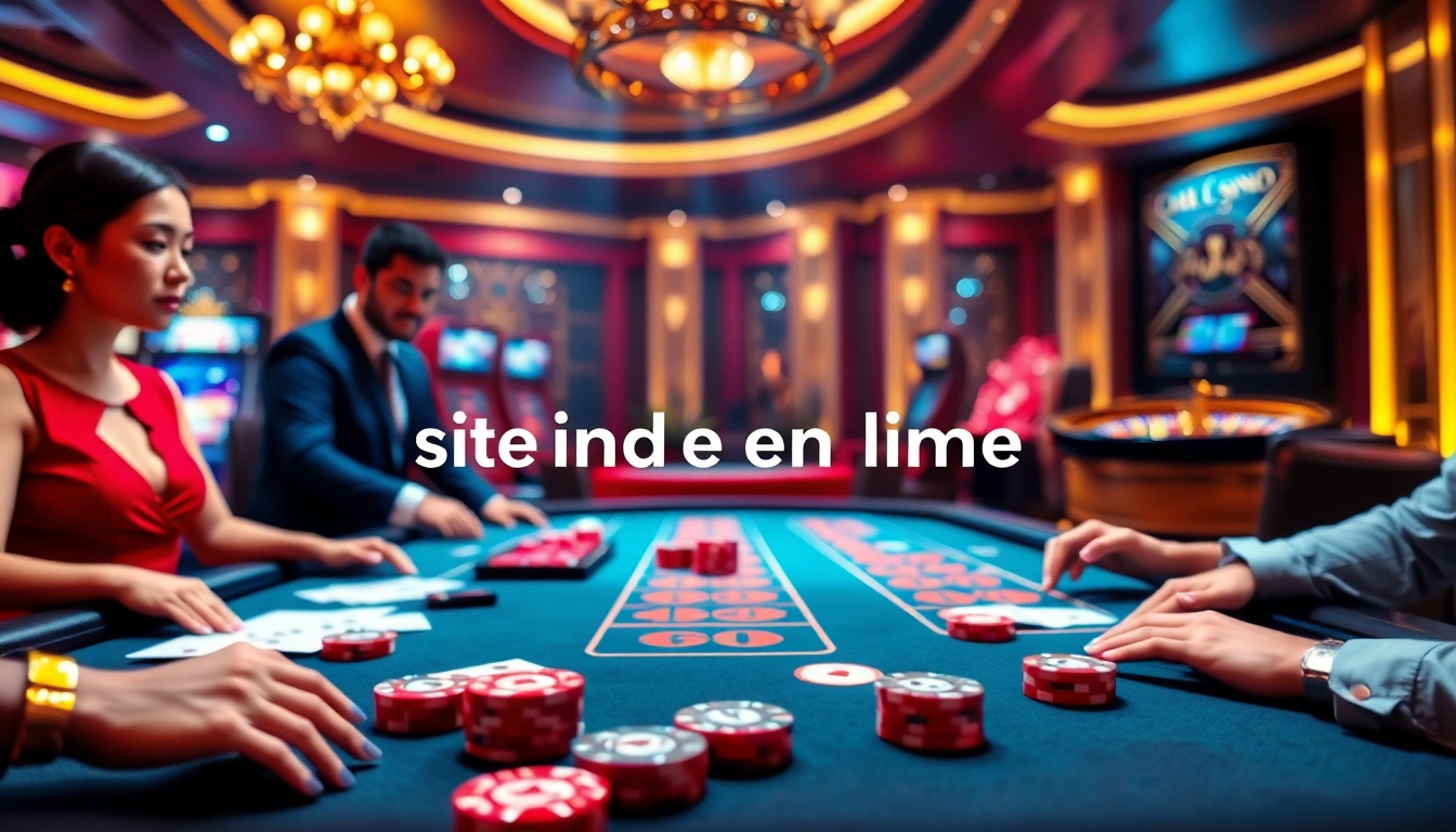 Participez aux meilleurs jeux sur un site de casino en ligne offrant une action palpitante et des visuels vibrants.