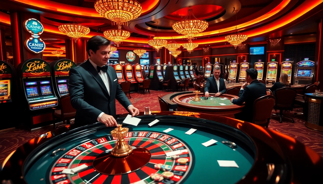 Vivez l'excitation d'un site de casino en ligne avec des tables de jeu vibrantes et des joueurs captivants.