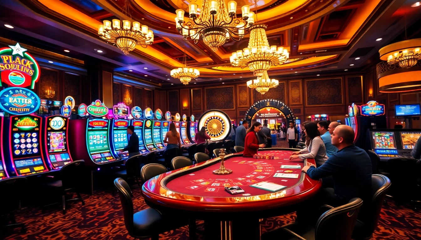Vivez l'excitation d'un site de casino en ligne avec des jeux captivants et une atmosphère de casino dynamique.
