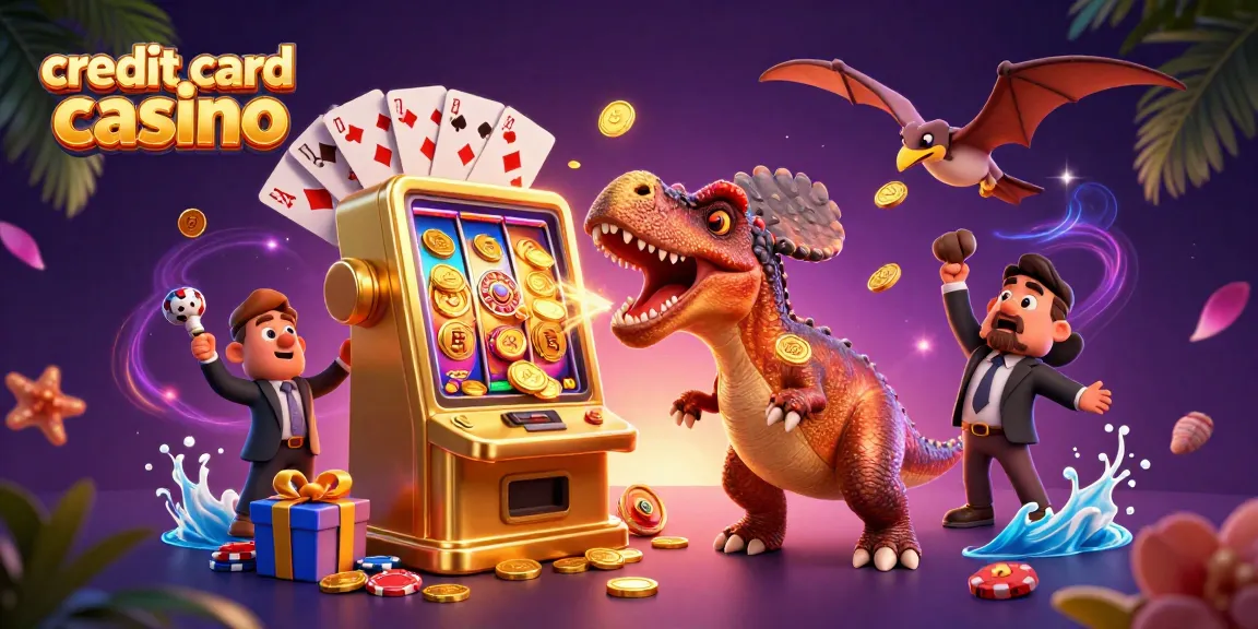 Experience the thrills of credit card casino gameplay with dynamic characters and exciting gaming elements.