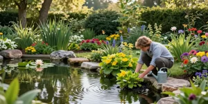 Buy Marginal Pond Plants to enhance your garden with vibrant water lilies and lush greenery.